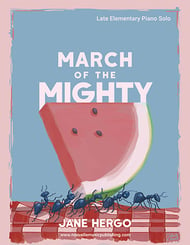 March of the Mighty piano sheet music cover Thumbnail